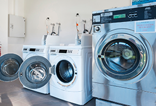 Shared laundry facilities