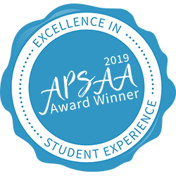 University Hall Award seal 
